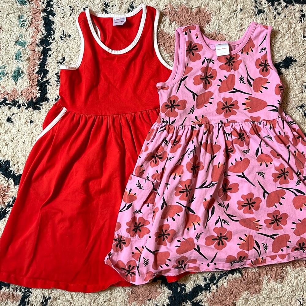 2 Mini Boden Sleevless Dresses